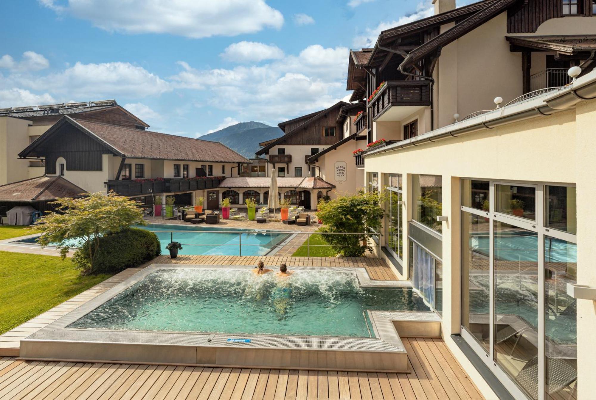 Alpen Adria Hotel & Spa Hermagor-Pressegger See Bagian luar foto